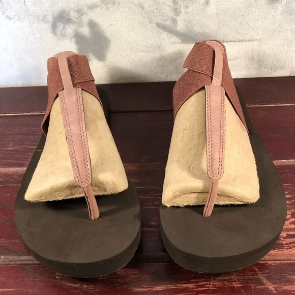 Reef Women's Reef Cushion Moon Sandals Rose Size 9 - Picture 4 of 6